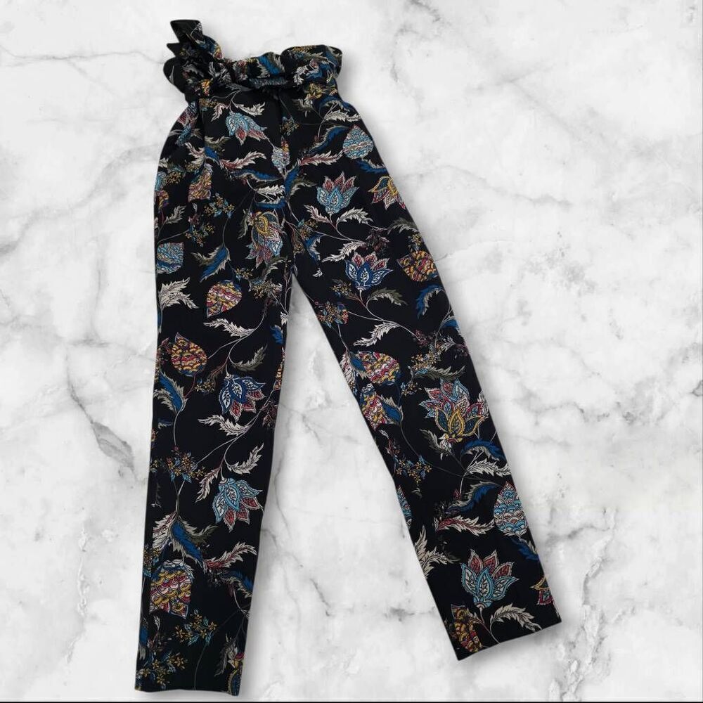 NY&Co 7th Avenue Black Tie Pants Size 0